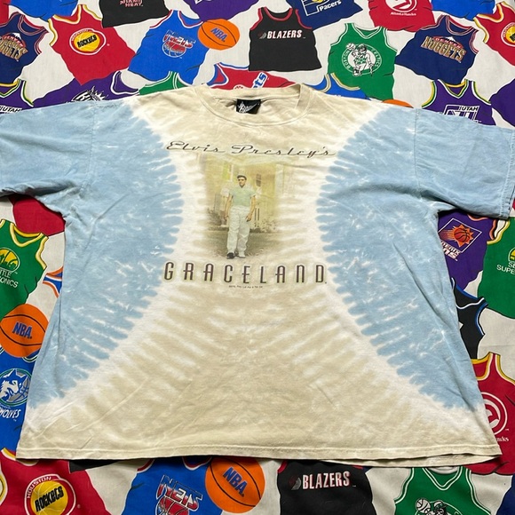 Liquid Blue Other - Vintage Liquid Blue Elvis Presley Graceland Band T